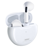 REMAX TWS-50I TRUE WIRELESS STEREO, EARBUDS FOR MUSIC & CALL (5.1 WIRELESS) - White